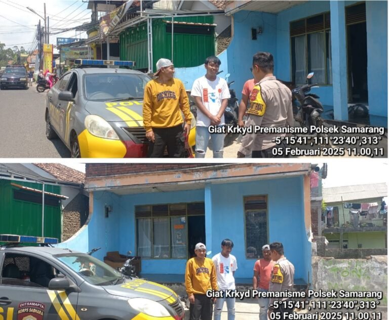 Polsek Samarang Gelar Patroli KRYD Sasar Titik Rawan 3C Dan Operasi Premanisme.