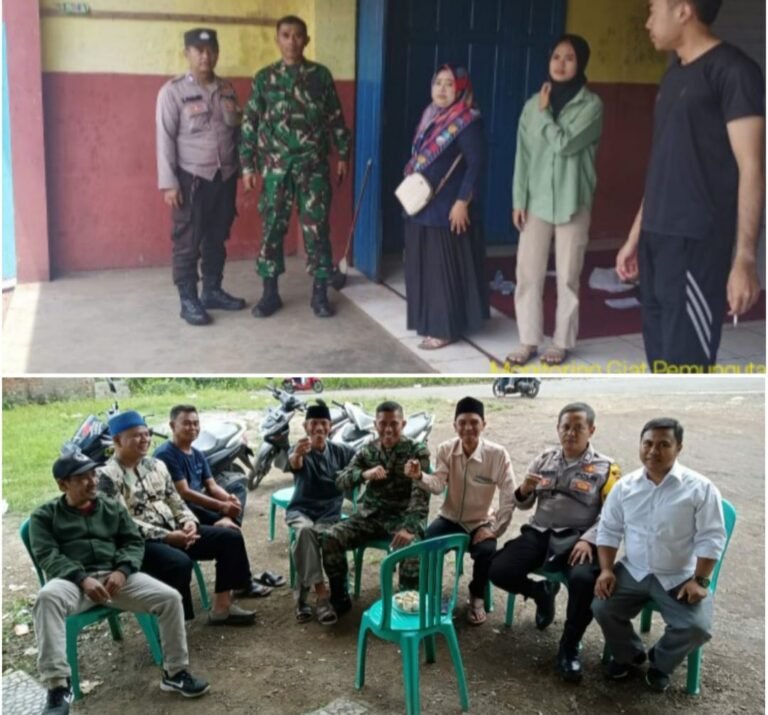 Sinergitas TNI Polri, Polsek Samarang Giat Pengecekan Lahan Yang Digunakan Untuk Ketahanan Pangan