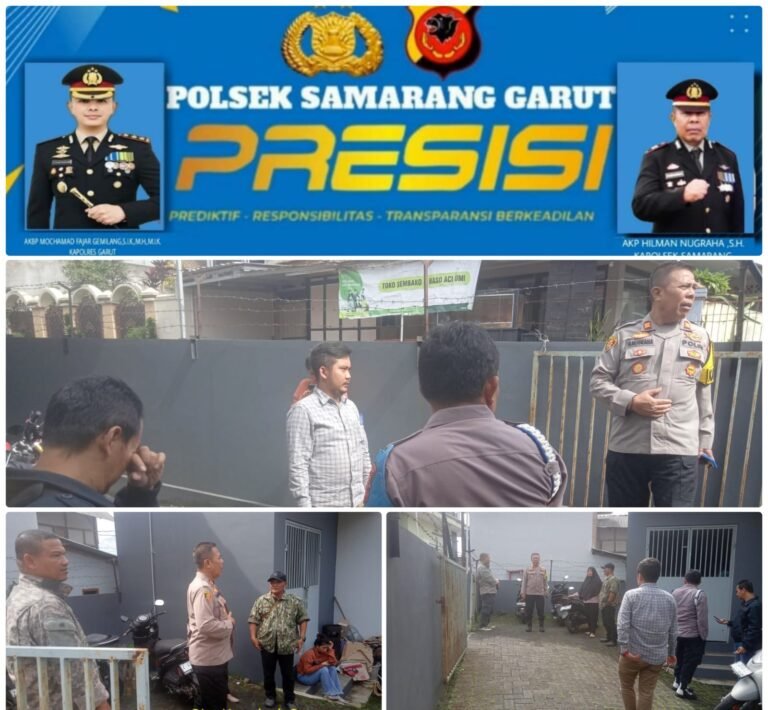 Dalam Rangka Cooling Sistem, Dan Silaturahmi Di Wilayah Hukum Polsek Samarang.