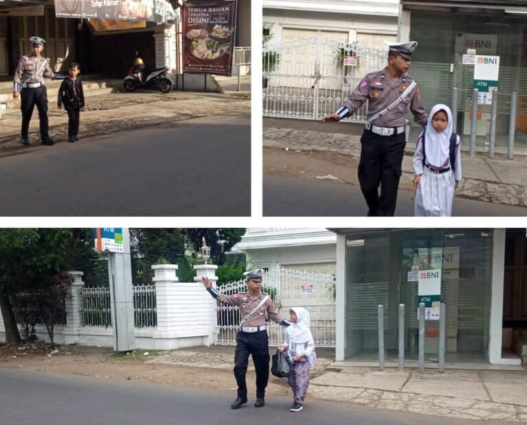 Giat Pengaturan Arus Lalu Lintas, Di Wilayah Hukum Polsek Samarang