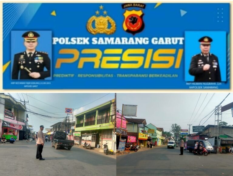Tidak Mengenal Polsek Samarang Makin Giat Laksanakan Pengaturan Lalu Lintas Sore Hari