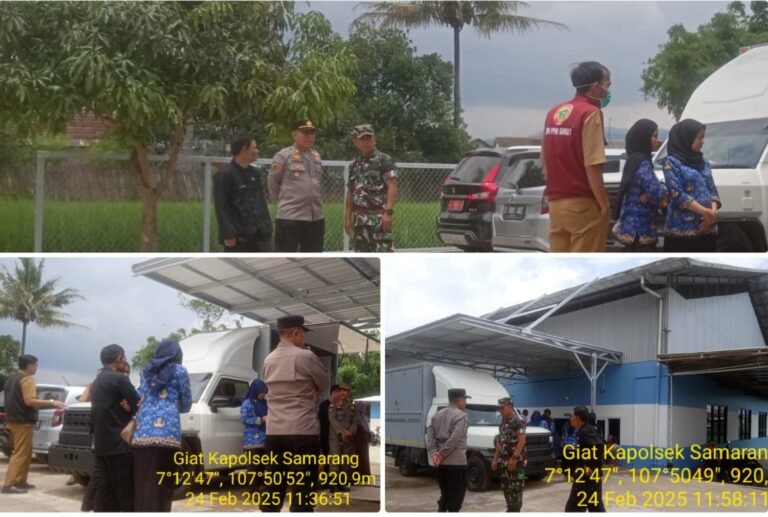 Gelar Cooling System Polsek Samarang, Giat Koorkom Kamtibmas Di Wilayah Kec Samarang.