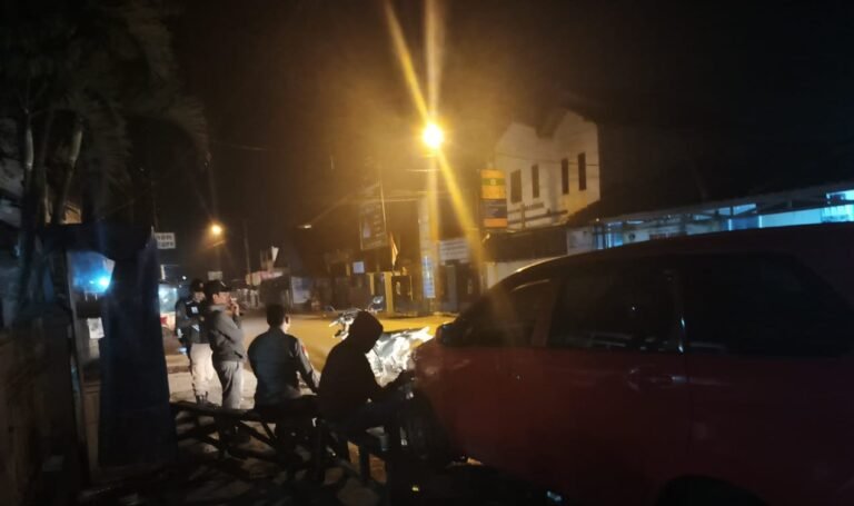 Cepat Tanggap Laporan “Taros Kapolres”, Polsek Banyuresmi Bubarkan Balap Lari Berbalut Judi