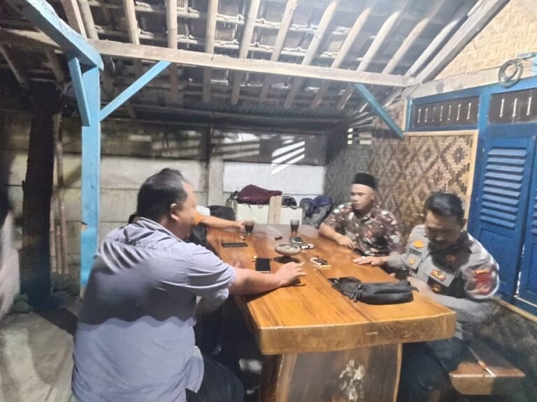 Cipkon Selama Ramadan, Polsek Lakbok Polres Ciamis Intens Patroli Dialogis ke Masyarakat