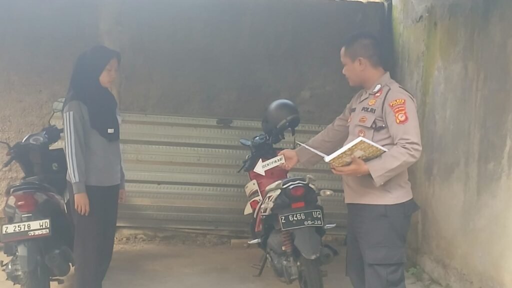 Polsek Ciamis Datangi TKP Pencurian dan Pemberatan di Garasi Kos, 2 Unit Motor Hilang