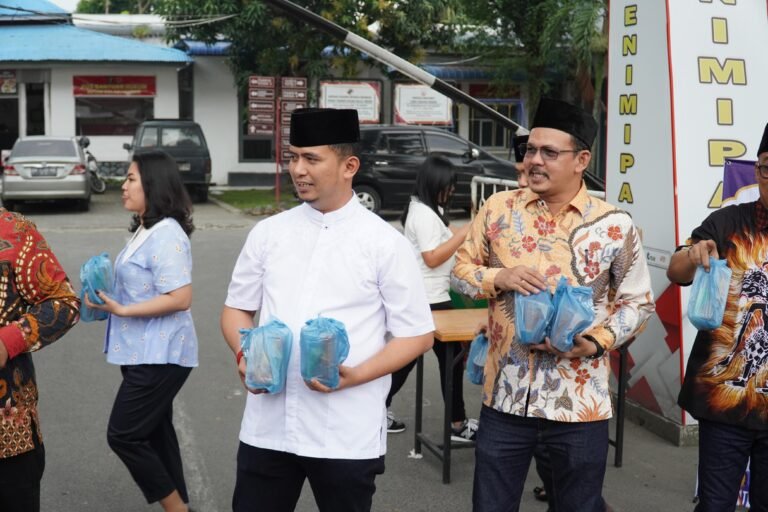 Jumat Berkah , Rutan Kelas I Medan Berbagi Takjil Ramadhan