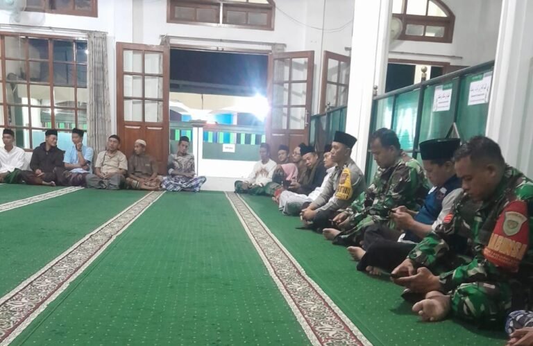 Polsek Ciamis Polres Ciamis Ikuti Tarling Bersama Warga Masyarakat Kecamatan Sadananya