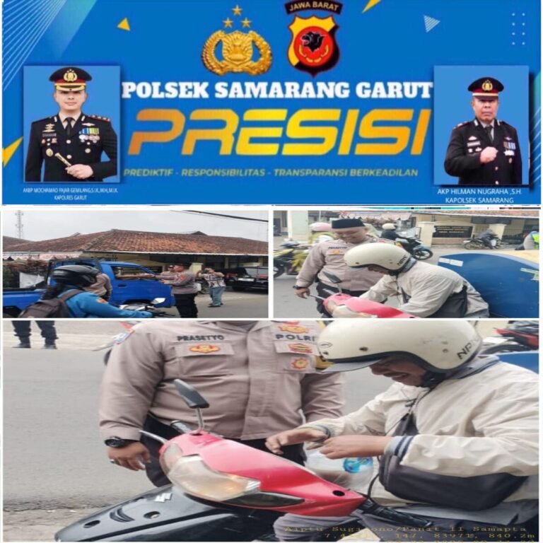 Polsek Samarang Gelar Kegiatan Sosial Berupa Bagikan Takjil Ke Masyarakat Yang Melintas.