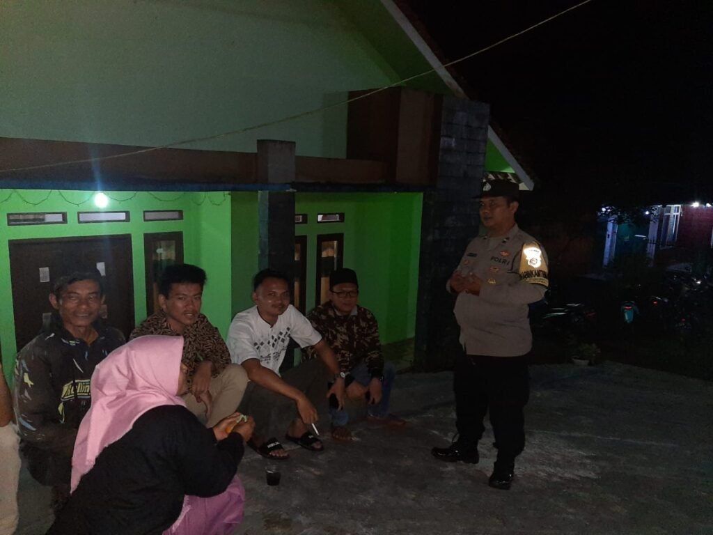 Cipkon di Bulan Suci Ramadan, Polsek Cipaku Polres Ciamis Intens Patroli KRYD di Malam Hari