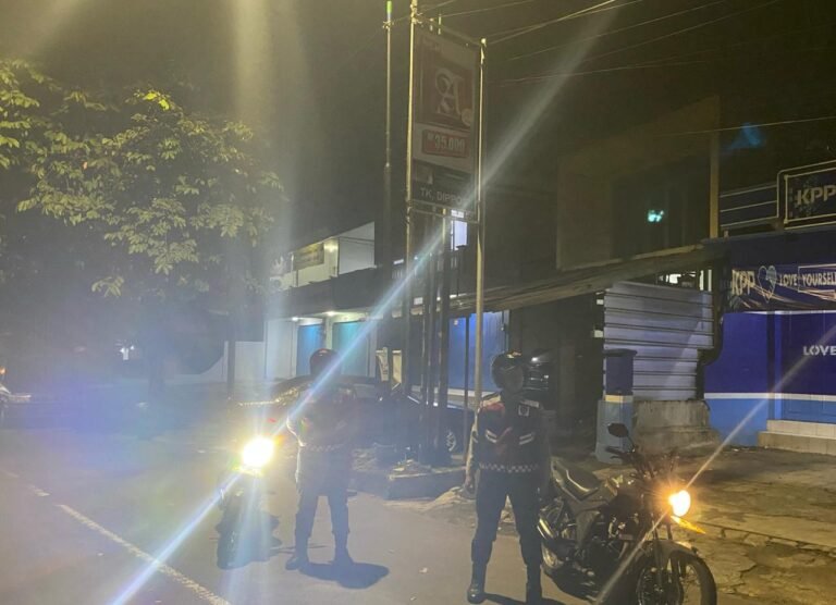 Cipkon Kamtibmas Saat Ramadan, Polres Ciamis Patroli Setelah Waktu Sahur Hingga Subuh