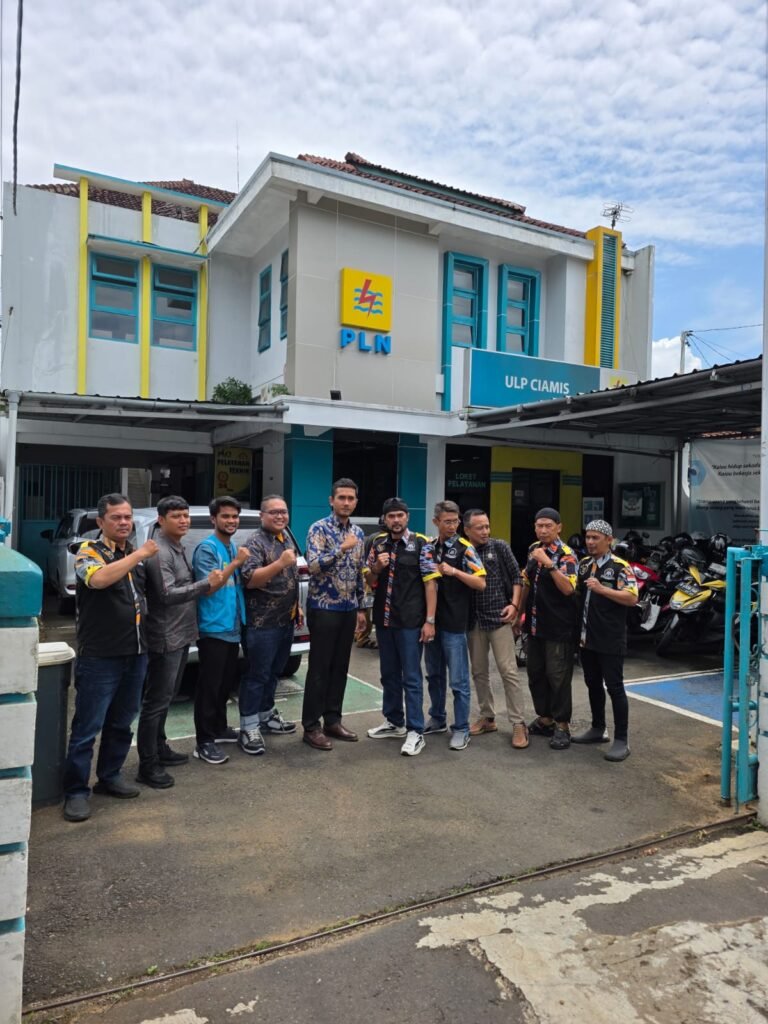 Perkuat Sinergitas, LSM GMBI Distrik Ciamis Datangi PLN Ciamis