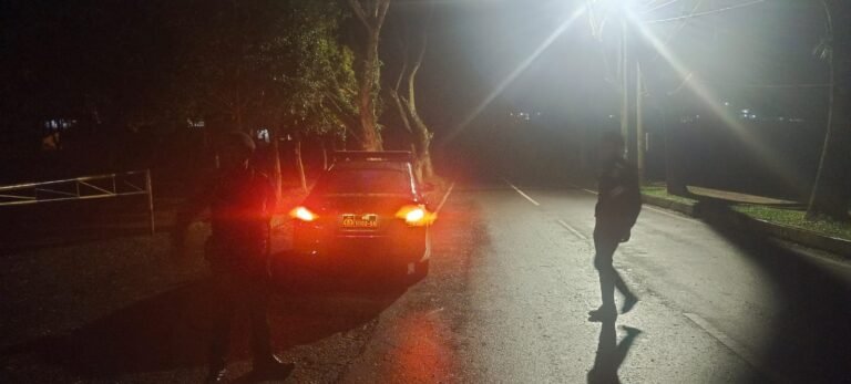 Cipkon Saat Ramadan, Sat Samapta Polres Ciamis Patroli Biru Daerah Rawan Kejahatan di Malam Hari