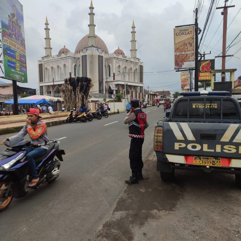 Jaga Harkamtibmas, Polsek Panjalu Intensifkan Patroli Kewilayahan Selama Bulan Ramadan