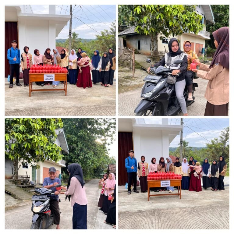 Ramadan Penuh Berkah! Pramuka MA Nurul Hidayah Gelar Aksi Sosial Bagi Bagi Takjil