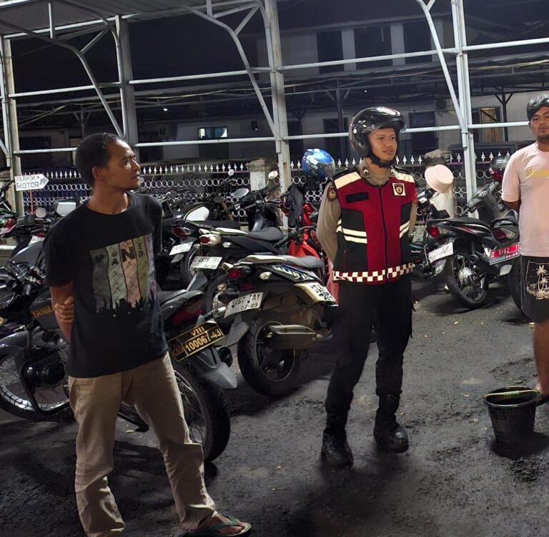 Jaga Harkamtibmas, Sat Samapta Polres Ciamis Patroli Roda 2 Saat Jam Rawan Selama Ramadan