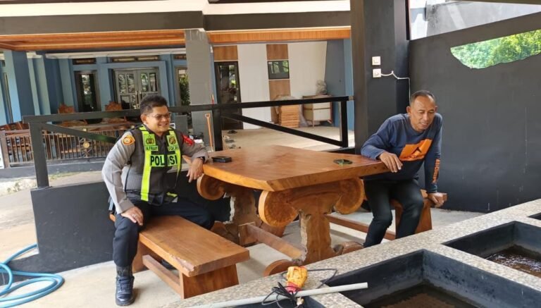 Cipkon di Bulan Ramadan, Polsek Cihaurbeuti Polres Ciamis Koorkom Kamtibmas ke Tokoh Sukahurip