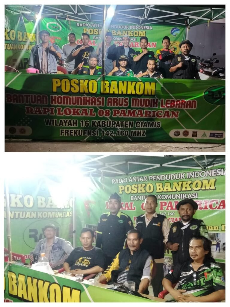 Jangan Lewatkan! Posko RAPI Pamarican Siap Jadi Tempat Istirahat Pemudik
