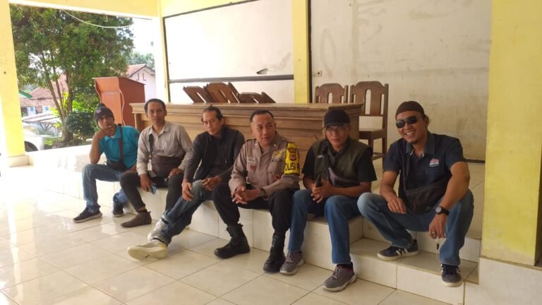 Cipkon di Bulan Ramadan, Polsek Lakbok Polres Ciamis Koorkom Kamtibmas ke Warga Padaringan