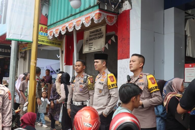 Antisipasi Premanisme dan Pungutan Liar, Kapolres Garut Turun Langsung Cek Pusat Perbelanjaan