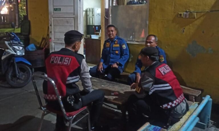 Antisipasi Tindak Kriminalitas dan Kejahatan Jalanan, Polres Ciamis Patroli di Kantor Damkar