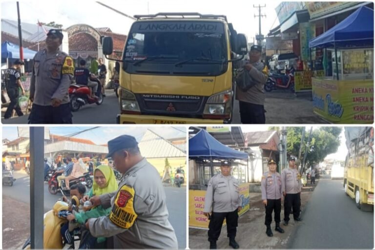 Gelar Patroli Sore Polsek Samarang, Antisipasi Kegiatan Ngabuburit