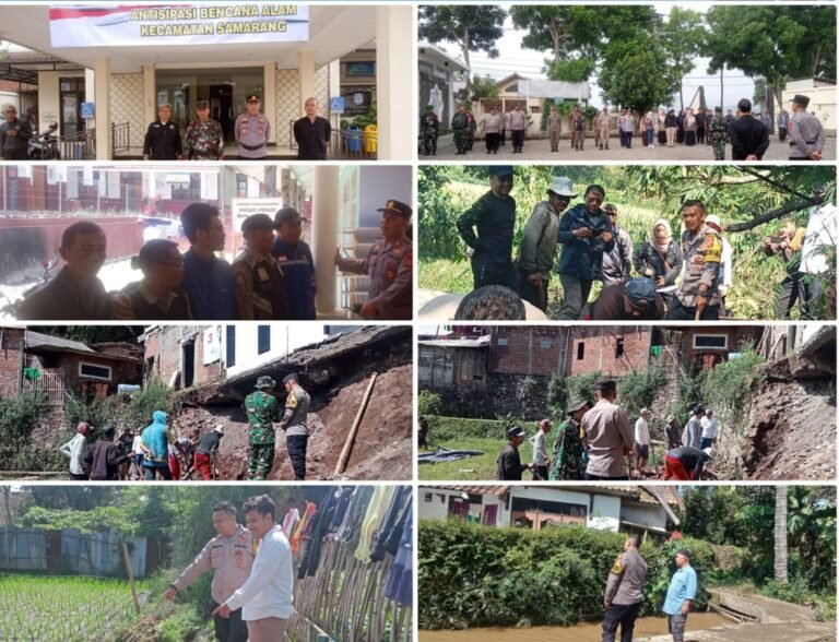 Polsek Samarang Giat Pencanangan Gerakan Bersama Penanganan Bencana di Wilayah Kec Samarang