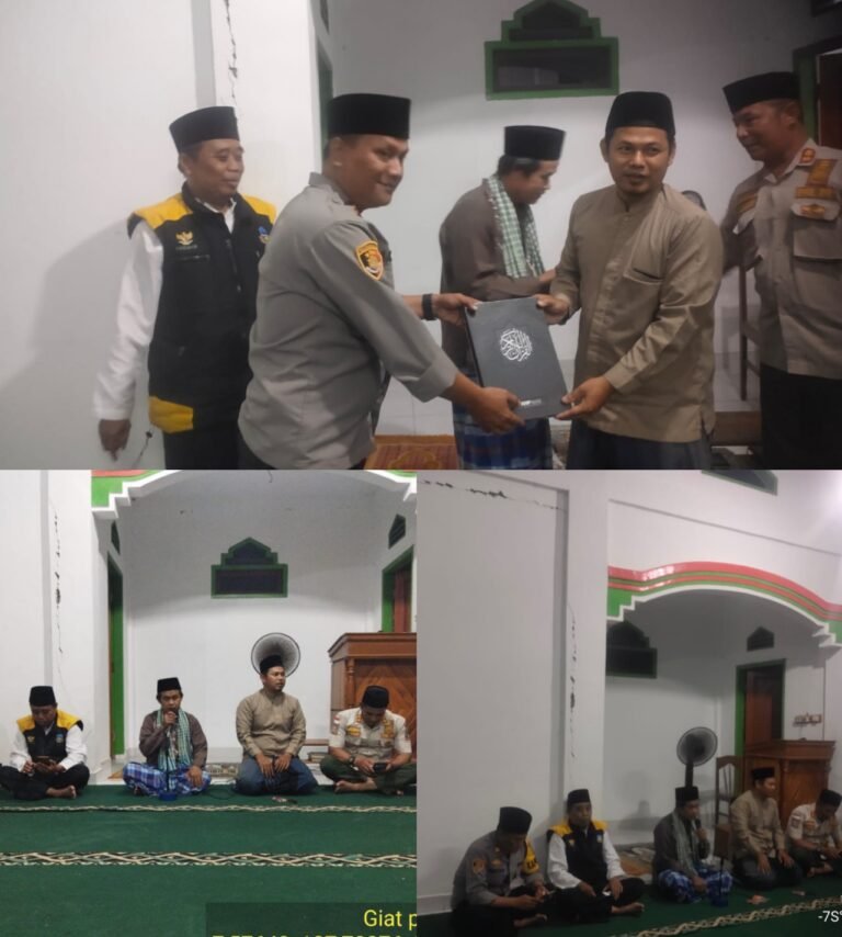 Polsek Cikelet Giat Sholat Tarawih Keliling Di Mesjid An’nur Kp Cipicung.