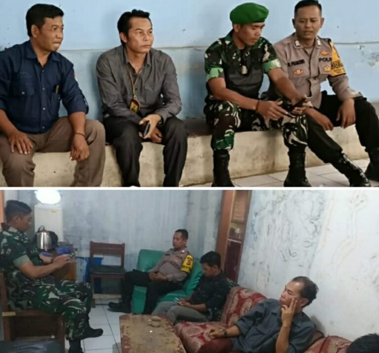 Sinergitas TNI Polri, Giat Ngariung Kamtibmas Bersama Tokoh Masyarakat Di Wilkum Polsek Samarang.