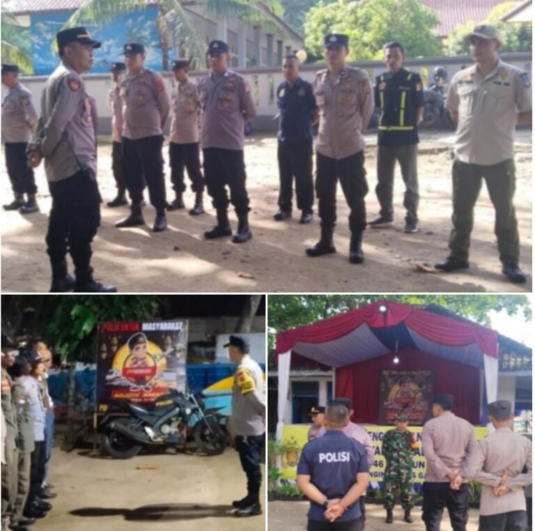 Menyambut Hari Raya Idul fitri, Polsek Caringin Pimpin Apel Gabungan Dalam Rangka OPS Ketupat Lodaya 2025.