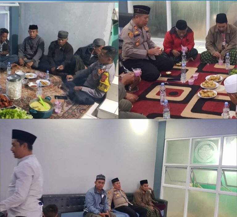 Polsek Samarang AKP Hilman Nugraha laksanakan Buka Bersama, Dengan Anggota Pos Pengamanan