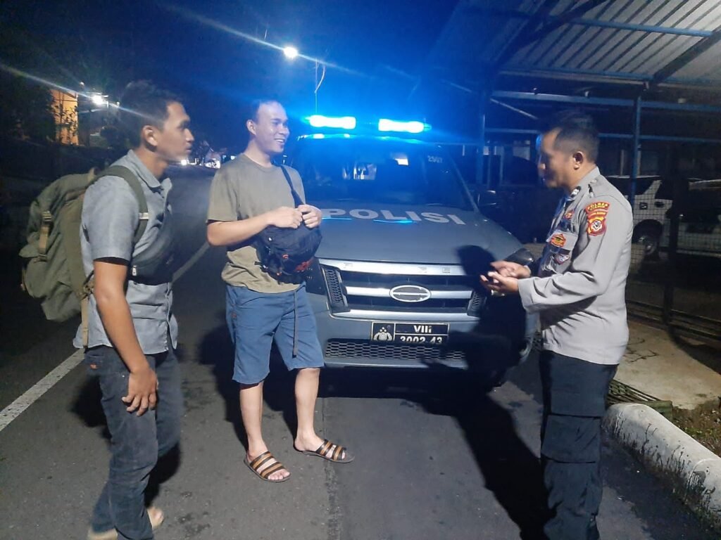 Cipkon Libur Panjang Lebaran 2025, Polsek Cipaku Polres Ciamis Intens Patroli KRYD di Malam Hari