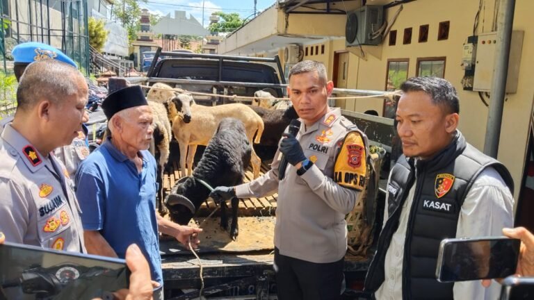 Polres Ciamis Ungkap Kasus Pencurian Domba, Kapolres Peringatkan DPO untuk Segera Menyerahkan Diri