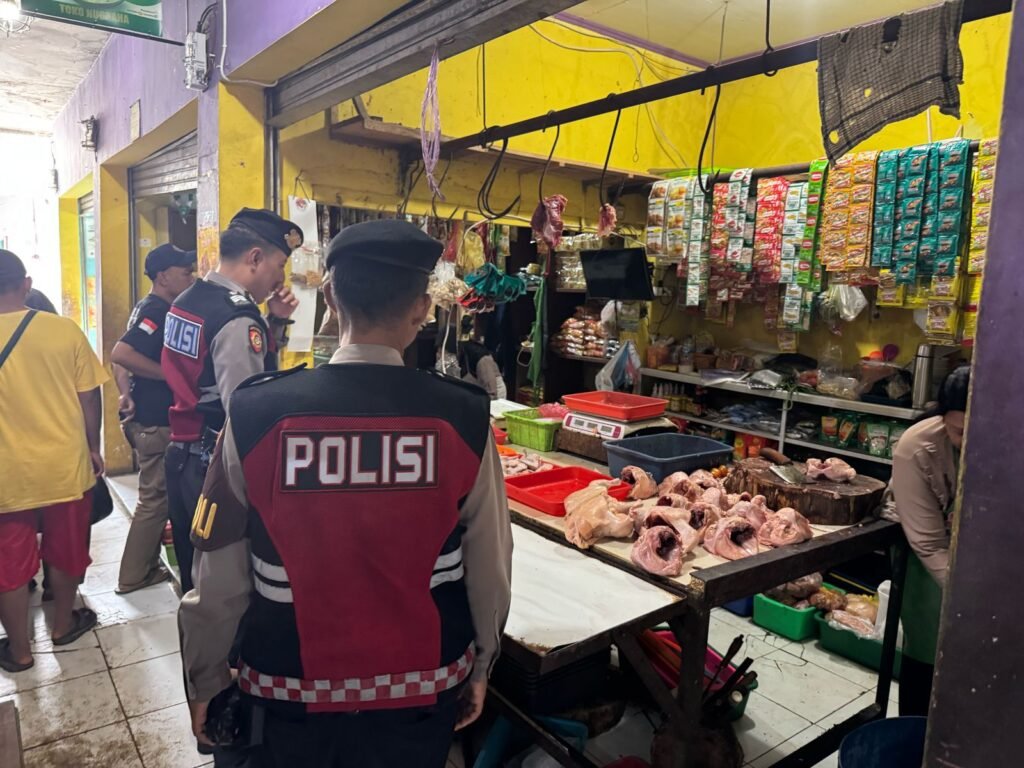 Pastikan Harga Aman Pasca Libur Lebaran 2025, Polres Ciamis Awasi Bahan Pokok di Pasaran