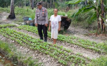 Polsek Medang Deras Koordinasi Dan Cek Lahan Ketahanan Pangan. 1 IMG 20250408 WA0007