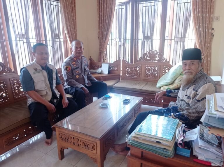 Cipkon Pasca Lebaran 2025, Kapolsek Cipaku Polres Ciamis Koorkom Bersama Tokoh Pusakasari