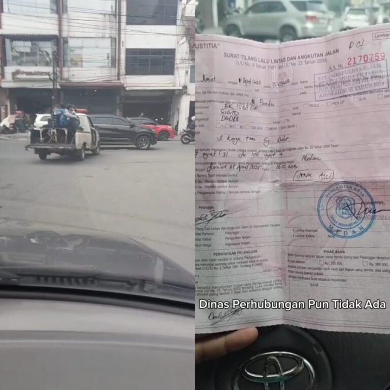 Saat Dishub Medan Melampaui Batas: Penilangan Ilegal yang Mengusik Akal Sehat