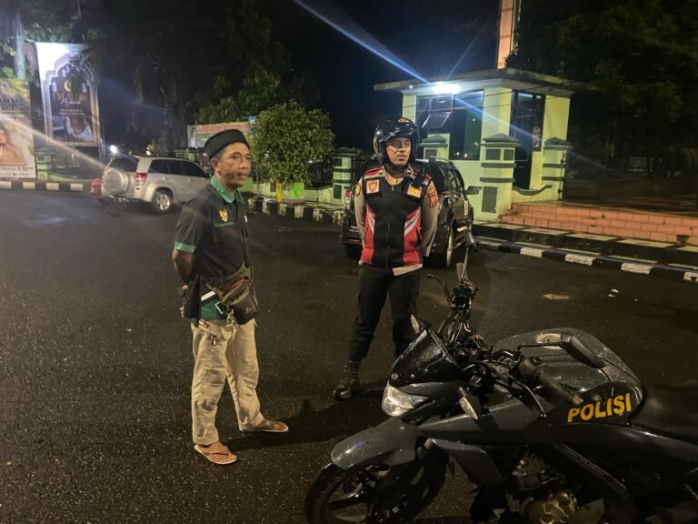 Jaga Harkamtibmas, Patroli Roda 2 Sat Samapta Polres Ciamis Keliling Perkotaan Kabupaten Ciamis