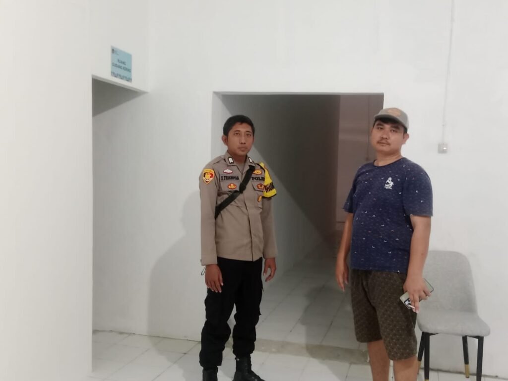 Polsek Lakbok Polres Ciamis Ikut Pantau Pembangunan Dapur MBG di Kecamatan Lakbok