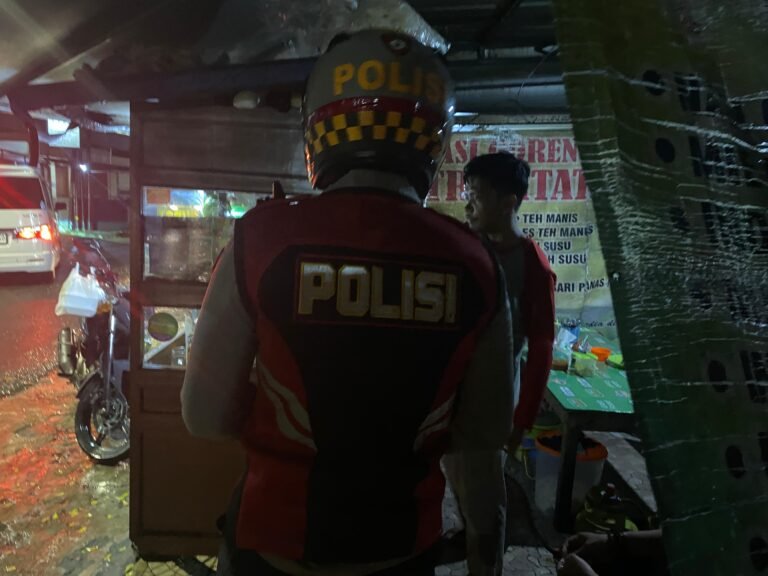 Jaga Harkamtibmas, Patroli Roda 2 Sat Samapta Polres Ciamis Keliling Jalanan Pusat Kota