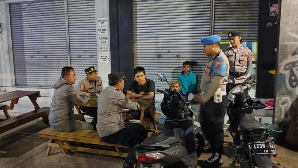 Polres Ciamis Gelar KRYD untuk Cipta Kondisi dan Antisipasi Gangguan Kamtibmas, Dua Pemuda Diamankan