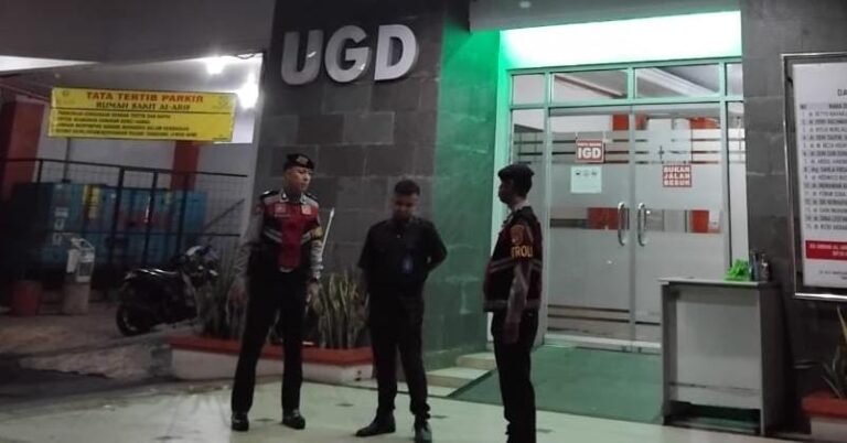 Berikan Rasa Aman, Satuan Samapta Polres Ciamis Patroli Dialogis ke RSU Al Arif