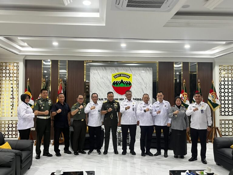 Karutan Kelas 1 Medan Dukung Sinergitas Pemasyarakatan dan TNI dalam Kunjungan ke Kodam I/BB