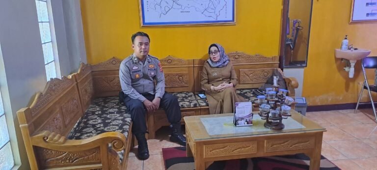 Perkuat Sinergitas, Polsek Cisaga Polres Ciamis Koorkom Kamtibmas ke Tokoh di Wangunjaya