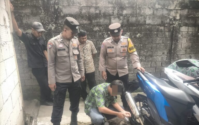 Polsek Leles Tertibkan Penggunaan Knalpot Brong di Kalangan Pelajar