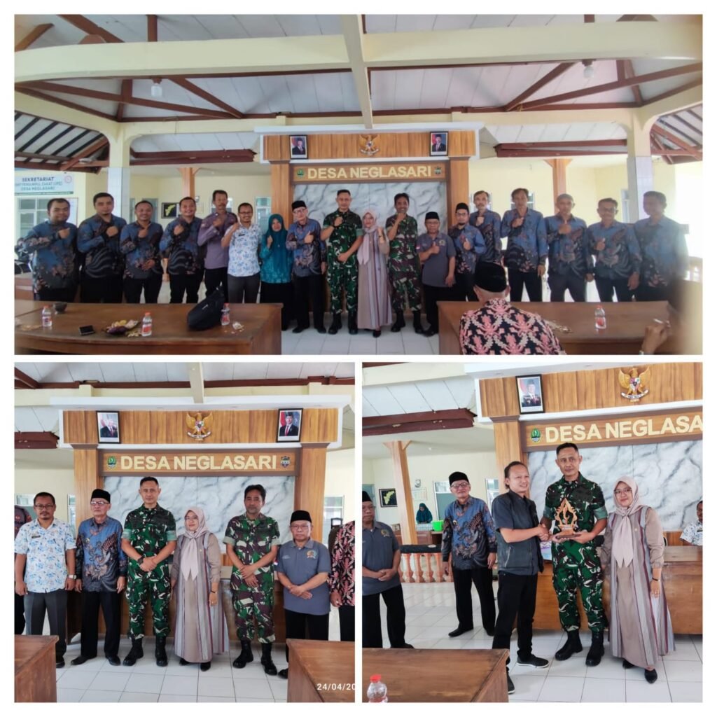 Penuh Haru, Pisah Sambut Babinsa Desa Neglasari,Kecamatan Pamarican