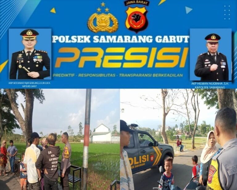Polsek Samarang Gencar Laksanakan Patroli KRYD Pada Siang Hari.