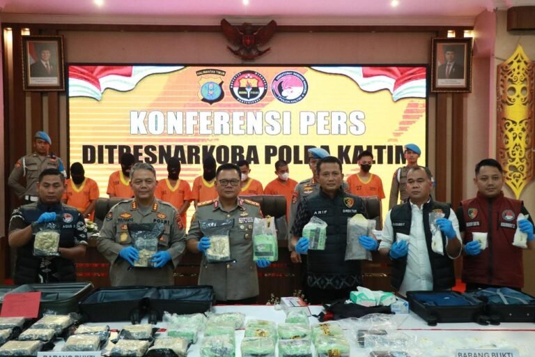Polda Kaltim Ungkap Peredaran Narkoba di Samarinda-Balikpapan, 8 Orang Jadi Tersangka