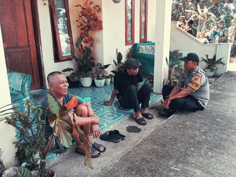 Polsek Cikoneng Koorkom Kamtibmas ke Tokoh di Gunungcupu Wujudkan Kondusifitas Wilayah