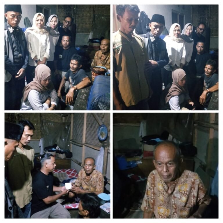 Forum Komunikasi Kertahayu Bersih(FKKB),Peduli Ke NARDI Warga Yang Sakit Tinggal Di Gubug