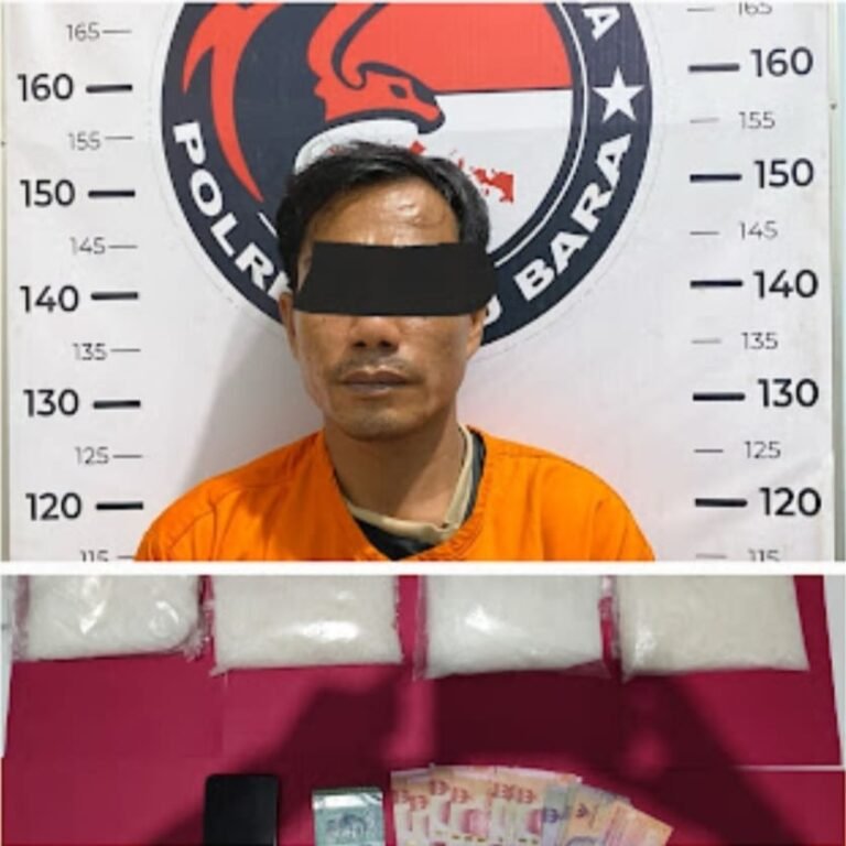 Polres Batu Bara Berhasil Amankan 2 Kilogram Sabu di Gambus laut